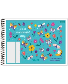 imagem principal do produto Caderno Cartografia Capa Flexível Cliff