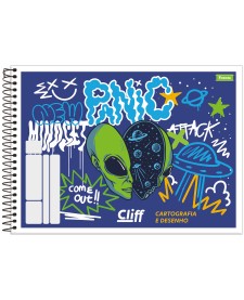 imagem principal do produto Caderno Cartografia Capa Flexível Cliff
