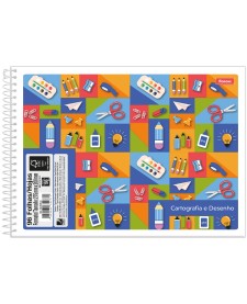 imagem principal do produto Caderno Cartografia Capa Flexível Pick Pro