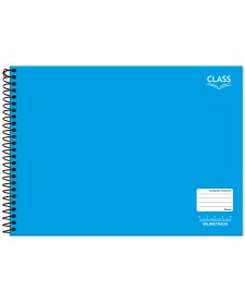 imagem principal do produto Caderno Cartografia Milimetrado Class