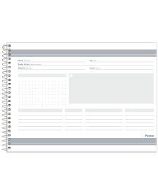 imagem de detalhe produto Caderno Cartografia Milimetrado Pick Pro