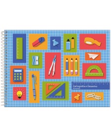 imagem principal do produto Caderno Cartografia Milimetrado Pick Pro