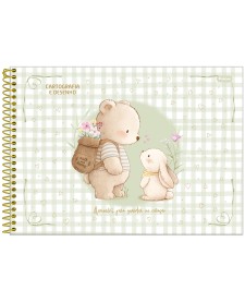 imagem principal do produto Caderno Cartografia  Milk & Honey