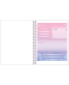 imagem de detalhe produto Caderno College Capa Dura Cosmos