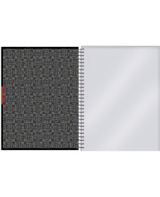 imagem de detalhe produto Caderno College Capa Dura Flamengo