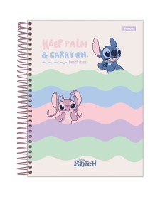 imagem principal do produto Caderno College Capa Dura Stitch