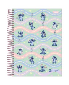 imagem principal do produto Caderno College Capa Dura Stitch