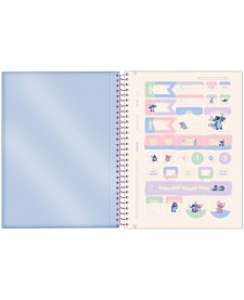 imagem principal do produto Caderno College Capa Dura Stitch