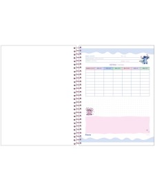 imagem principal do produto Caderno College Capa Dura Stitch