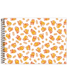 imagem de detalhe produto Caderno de Cartografia Capa Dura Minions