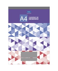 imagem principal do produto Caderno Desenho A4