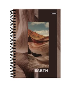 imagem principal do produto Caderno Espiral 1/4 4 Elementos Mais