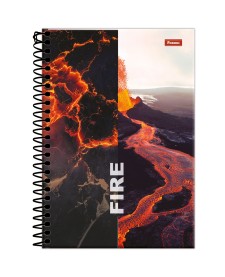 imagem principal do produto Caderno Espiral 1/4 4 Elementos