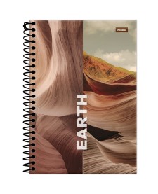 imagem principal do produto Caderno Espiral 1/4 4 Elementos