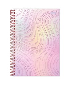 imagem principal do produto Caderno Espiral 1/4 Capa Dura Blush