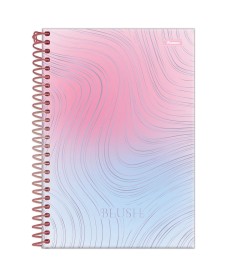 imagem principal do produto Caderno Espiral 1/4 Capa Dura Blush