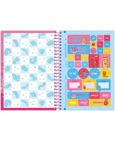 imagem de detalhe produto Caderno Espiral 1/4 Capa Dura Fini