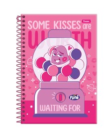 imagem principal do produto Caderno Espiral 1/4 Capa Dura Fini