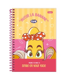 imagem principal do produto Caderno Espiral 1/4 Capa Dura Fini