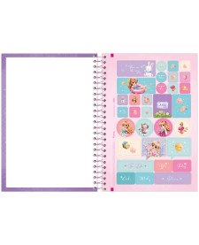 imagem de detalhe produto Caderno Espiral 1/4 Capa Dura Judy