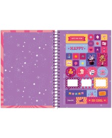 imagem de detalhe produto Caderno Espiral 1/4 Capa Dura Judy