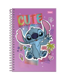 imagem principal do produto Caderno Espiral 1/4 Capa Dura Stitch