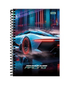 imagem principal do produto Caderno Espiral 1/4  Cross Racing