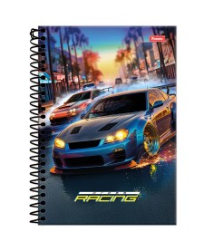 imagem principal do produto Caderno Espiral 1/4  Cross Racing