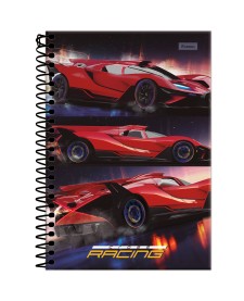 imagem principal do produto Caderno Espiral 1/4  Cross Racing