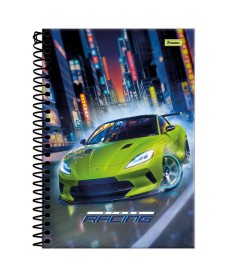 imagem principal do produto Caderno Espiral 1/4  Cross Racing
