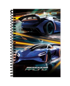 imagem principal do produto Caderno Espiral 1/4  Cross Racing