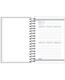 imagem de detalhe produto Caderno Espiral 1/8 4 Elementos