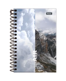 imagem principal do produto Caderno Espiral 1/8 4 Elementos