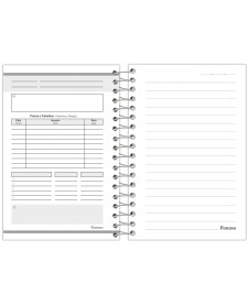 imagem de detalhe produto Caderno Espiral 1/8 Feminino Cliff