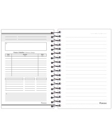 imagem de detalhe produto Caderno Espiral 1/8 Masculino Cliff