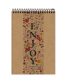 imagem principal do produto Caderno Espiral Ao Alto Capa Dura Kraft Art