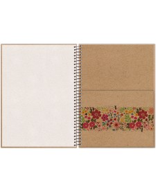 imagem de detalhe produto Caderno FUNcional Kraft Art