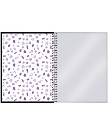 imagem de detalhe produto Caderno Papel de Carta Capa Dura Divertidamente