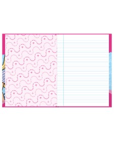 imagem de detalhe produto Caderno Pedagógico Caligrafia Capa Dura Barbie