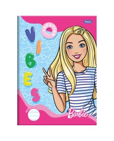 imagem principal do produto Caderno Pedagógico Caligrafia Capa Dura Barbie