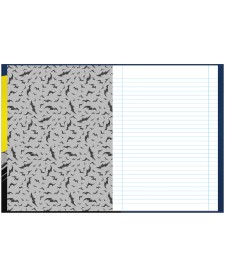 imagem de detalhe produto Caderno Pedagógico Caligrafia Capa Dura Batman