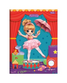 imagem principal do produto Caderno Pedagógico Caligrafia Capa Dura Judy