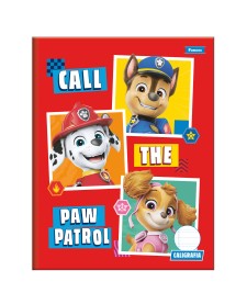 imagem principal do produto Caderno Pedagógico Caligrafia Capa Dura Patrulha Canina