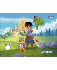 imagem principal do produto Caderno Pedagógico Desenho Aventurinos