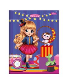 imagem principal do produto Caderno Pedagógico Quadriculado (1x1) Capa Dura Judy