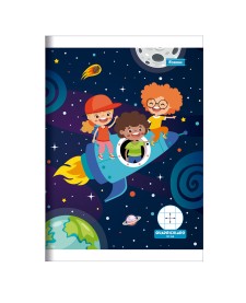imagem principal do produto Caderno Pedagógico Quadriculado Brincarte (1 x 1 cm)