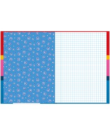 imagem de detalhe produto Caderno Pedagógico Quadriculado Capa Dura Patrulha Canina