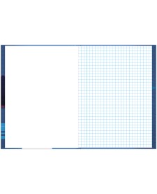 imagem de detalhe produto Caderno Pedagógico Quadriculado Cross Racing (1x1) Capa Dura
