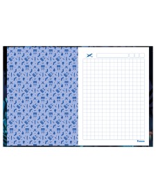 imagem de detalhe produto Caderno Quadriculado (1x1 cm)  Aventurinos - Começando a escrever