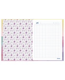 imagem de detalhe produto Caderno Quadriculado (1x1 cm)  Ternuritas - Começando a escrever